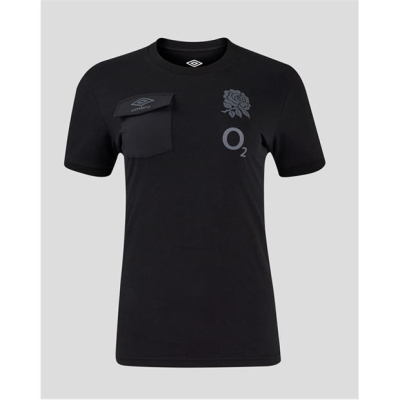 Tricou Umbro Anglia Rugby Presentation Juniors negru