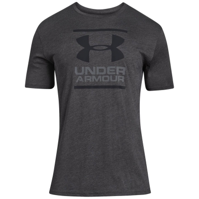 Tricou Under Armour UA GL Foundation pentru Barbati gri carbune negru