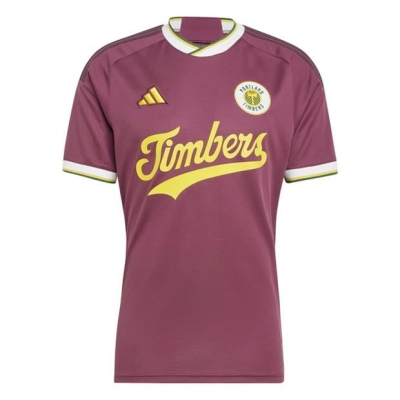 Tricouri adidas Portland Timbers Third Authentic 2024 2025 pentru adulti rosu