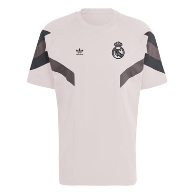 Tricouri adidas Real Madrid Originals pentru adulti gri mov