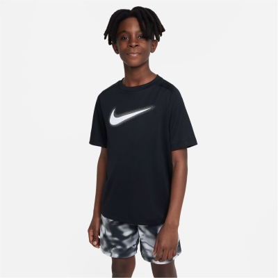 Nike Multi Big () Dri-FIT imprimeu Graphic antrenament Top pentru baieti pentru Copii negru