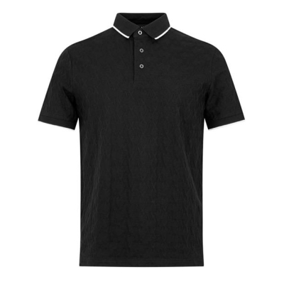 Tricouri Polo Armani Exchange Armani Exchange negru