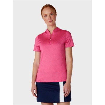 Tricouri polo Callaway Tonal femei roz pcck htr