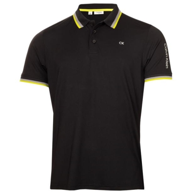 Tricouri Polo cu Maneca Scurta Calvin Klein Golf pentru Barbati negru