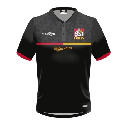 Tricouri Polo clasic Sportswear Chiefs 2024 pentru Barbati negru