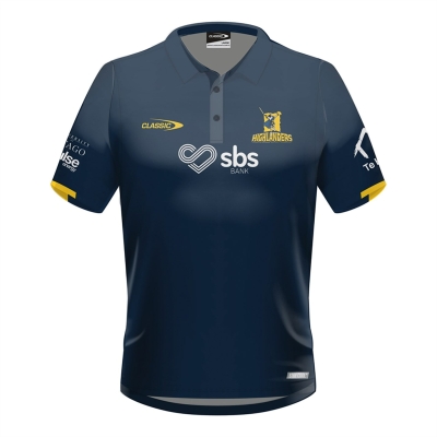 Tricouri Polo clasic Sportswear Highlanders 2024 pentru Barbati bleumarin