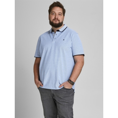 Tricouri Polo cu Maneca Scurta Jack and Jones Paulos Tipped Pique marimi mari pentru Barbati bright albastru