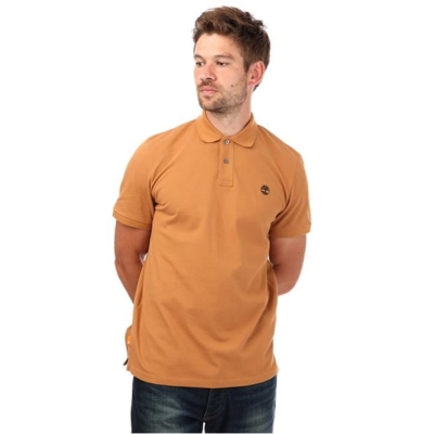 Tricouri Polo cu Maneca Scurta Timberland Pique galben