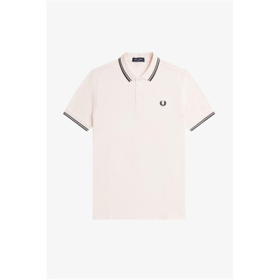 Tricouri Polo Fred Perry maneca scurta Twin Tipped sliky roz r33