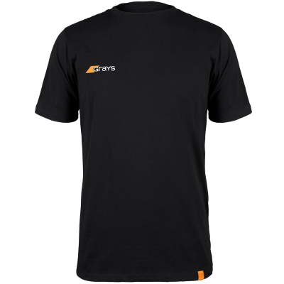 Tricouri polo Grays Hockey Tangent Tee Jn19 negru