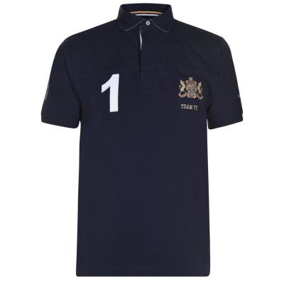 Tricouri Polo Howick maneca scurta Rugby bleumarin