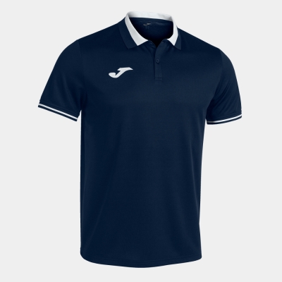 Tricouri polo Joma Championship Vi cu Maneca Scurta bleumarin alb