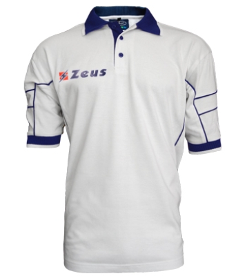 Tricouri polo KELLER Zeus alb bleumarin