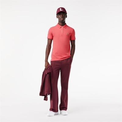 Tricouri Polo Lacoste maneca scurta Logo sierra rosu