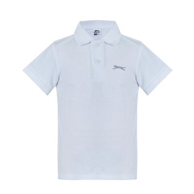 Tricouri polo Set 2 Slazenger Shirts pentru baieti alb