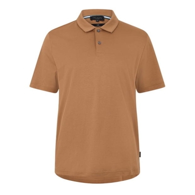 Tricouri Polo Ted Baker Zeiter deschis maro