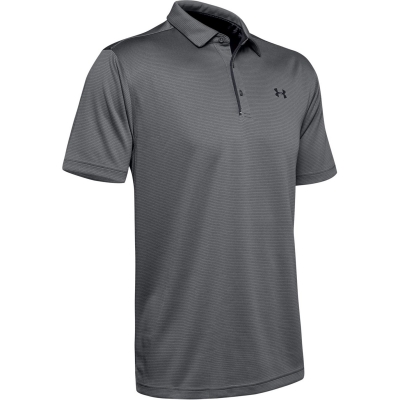 Under ARMOUR Tech Polo pentru Barbati gri negru