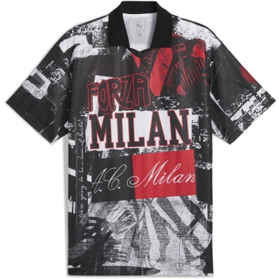 Tricouri Puma AC Milan Ftblnrgy Retro 2024 2025 pentru adulti rosu