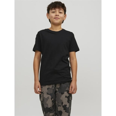 Tricouri simple Jack and Jones copii negru