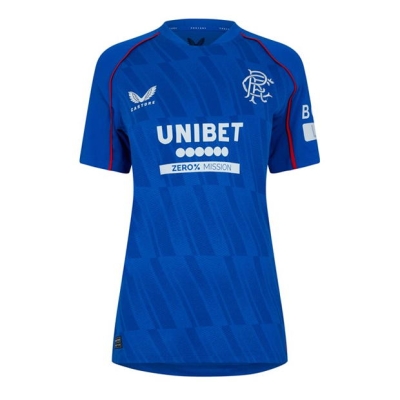 Tricouri sport Castore Rangers Acasa Authentic 2024 2025 pentru femei albastru