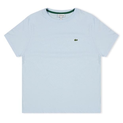 Tricouri sport Tricou cu logo Lacoste Lacoste Basic - Juniors deschis albastru t01