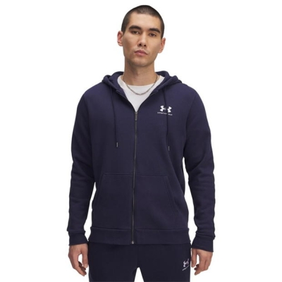 Under Armour Icn Flce Fz Tpng pentru barbati mdnt bleumarin alb