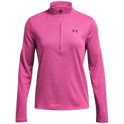 Under Armour Tech™ Textured ½ cu fermoar pentru femei astro roz negru