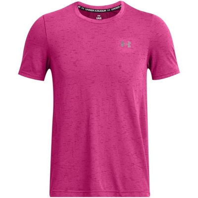 Under ARMOUR UA Vanish Seamless maneca scurta pentru Barbati astro roz