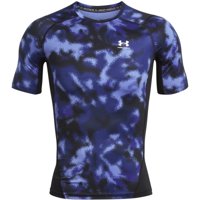 Under ARMOUR Ua Hg Printed Ss sala Top pentru Barbati mov