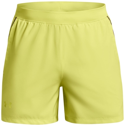 Under ARMOUR Ua Launch 5 Short sala pentru Barbati verde lime galben