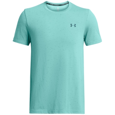 Under ARMOUR UA Vanish Seamless maneca scurta pentru Barbati turcoaz