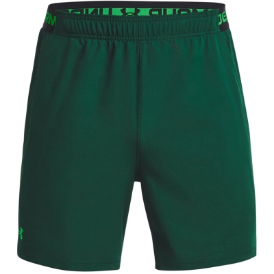 Under ARMOUR Ua Vanish Wvn 6in Grphic Sts sala Short pentru Barbati verde