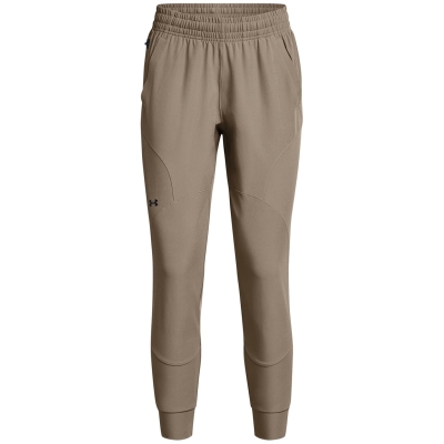 Pantaloni sport Under Armour Unstoppable pentru femei maro