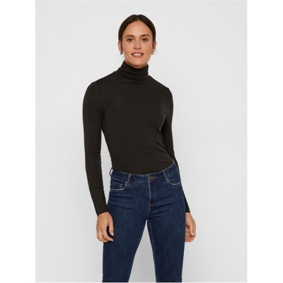 Vero Moda VM Pllvr tricot femei negru