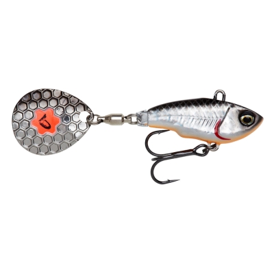 VOBLER FAT TAIL NL 5,5CM 6,5G SINKING argintiu FLUO SAVAGE GEAR