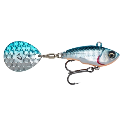 VOBLER FAT TAIL NL 6,5CM 12,5G SINKING albastru argintiu SAVAGE GEAR