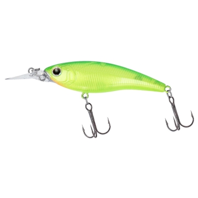 VOBLER STEEZ SHAD MINNOWBAIT 6CM 6,3G AKABANE LIME marime 7 DAIWA