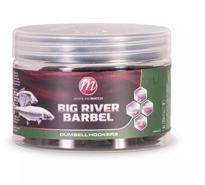 BIG RIVER BARBEL DUMBELL HOOKBAITS - 12X15MM MAINLINE