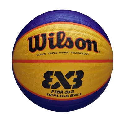 Wilson Fiba 3x3 baschet 00 albastru galben