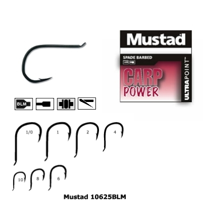 XX CARLIG MUSTAD ULTRAPOINT BL MAT FORJAT REVERS ROTUND 10BUC PL