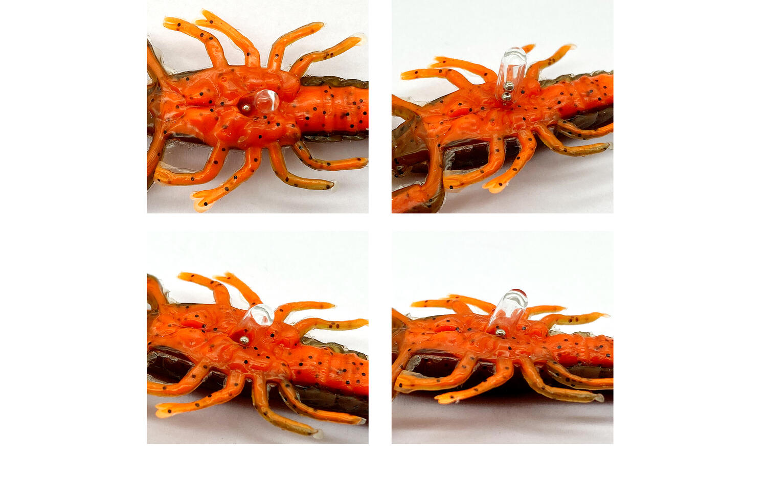 3D CRAYFISH RATTLING 5,5CM 1,6G maro portocaliu SAVAGE GEAR