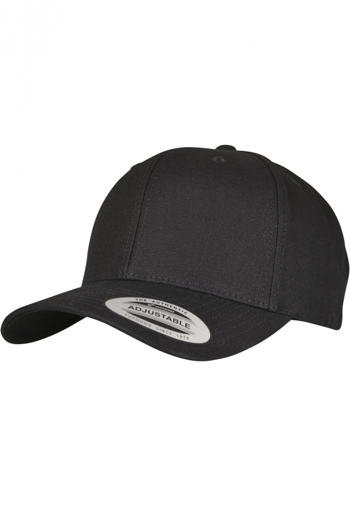 6-Panel Curved Metal Snap negru Flexfit