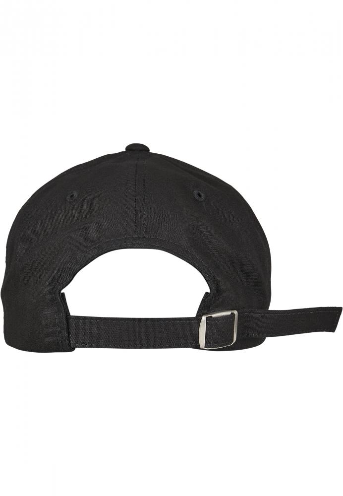 6-Panel Curved Metal Snap negru Flexfit