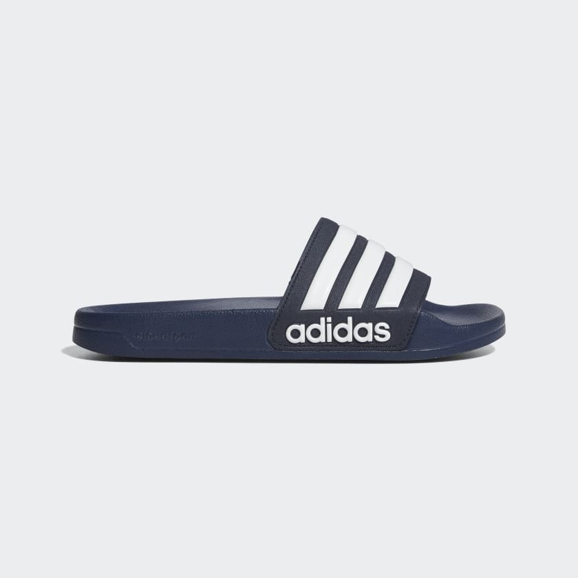 Slapi bleumarin adidas Adilette Shower Slides barbati