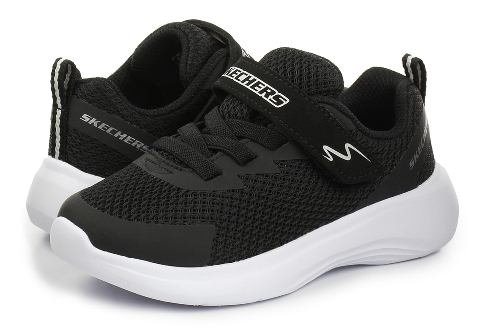 Adidasi sport negru Skechers Selectors copii