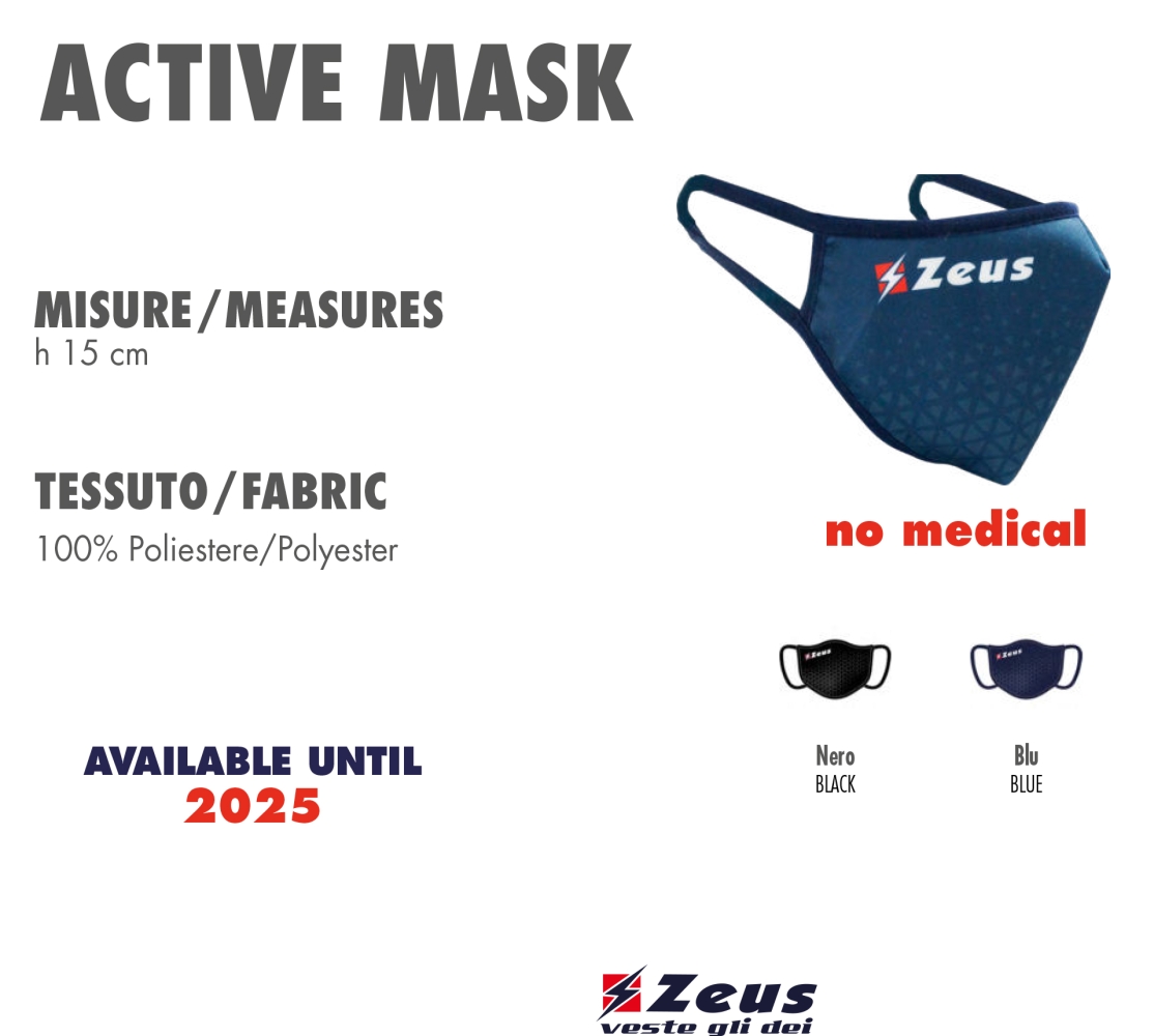 ACTIVE MASK Zeus negru