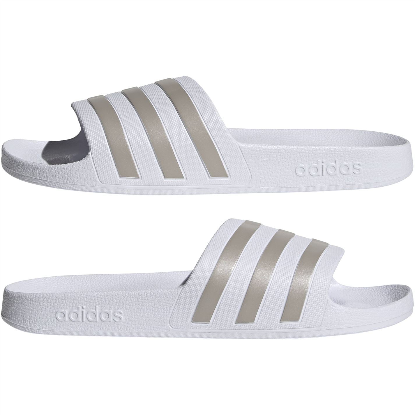 adidas adidas Adilette Aqua Slide pentru femei alb gri