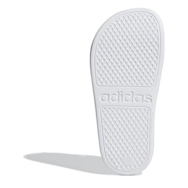 adidas Adilette Aqua Slide pentru baieti alb argintiu