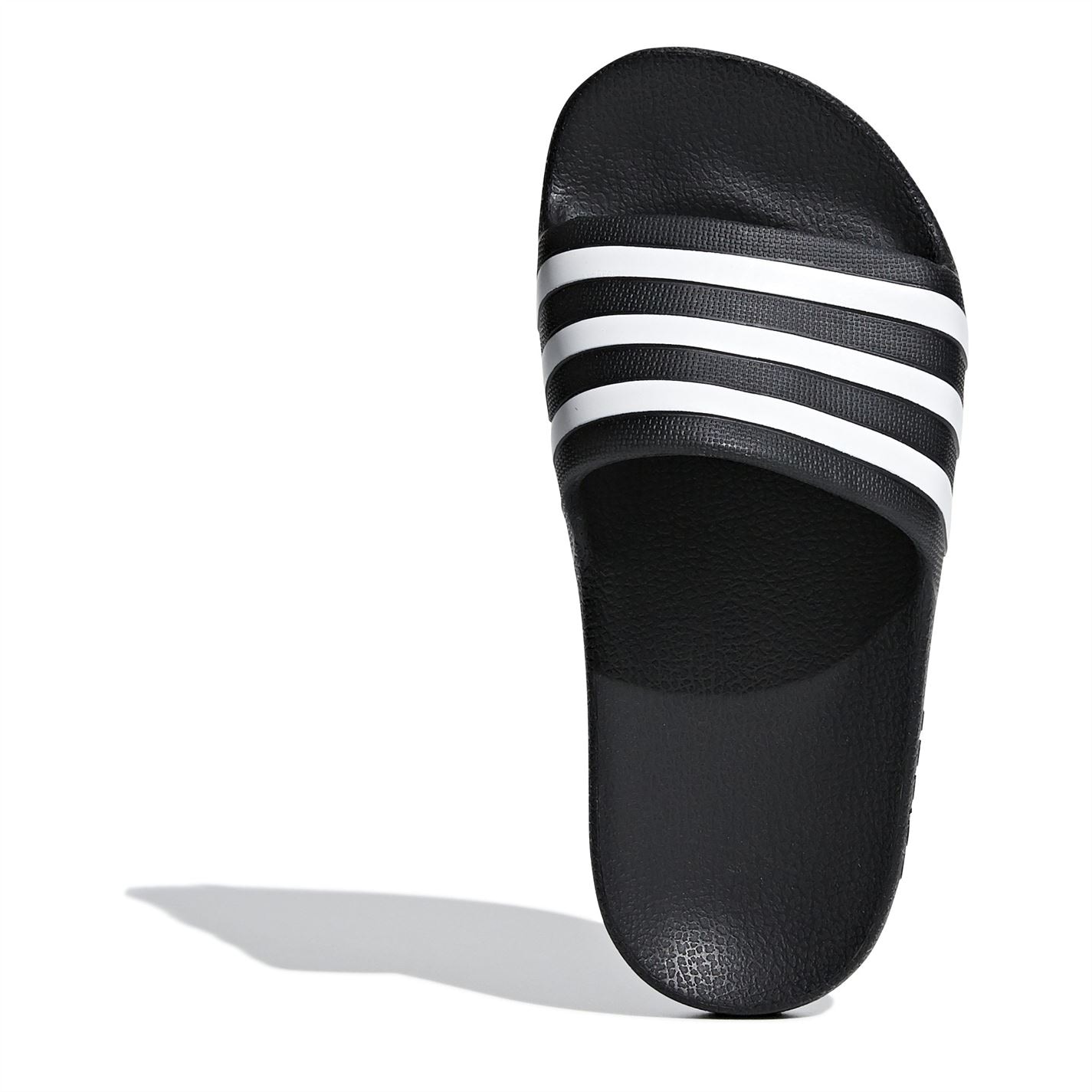 adidas Adilette Aqua Slide pentru baieti negru alb