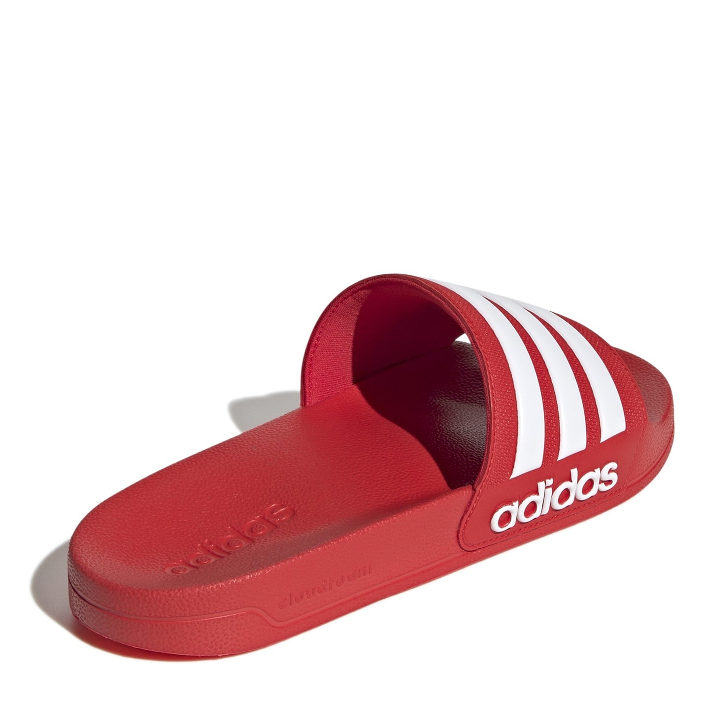 Slapi adidas Adilette pentru adulti rosu alb